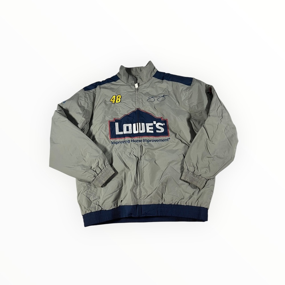 Chase Authentics Jimmie Johnson #48 Lowe's NASCAR Racing Jacket Men's L